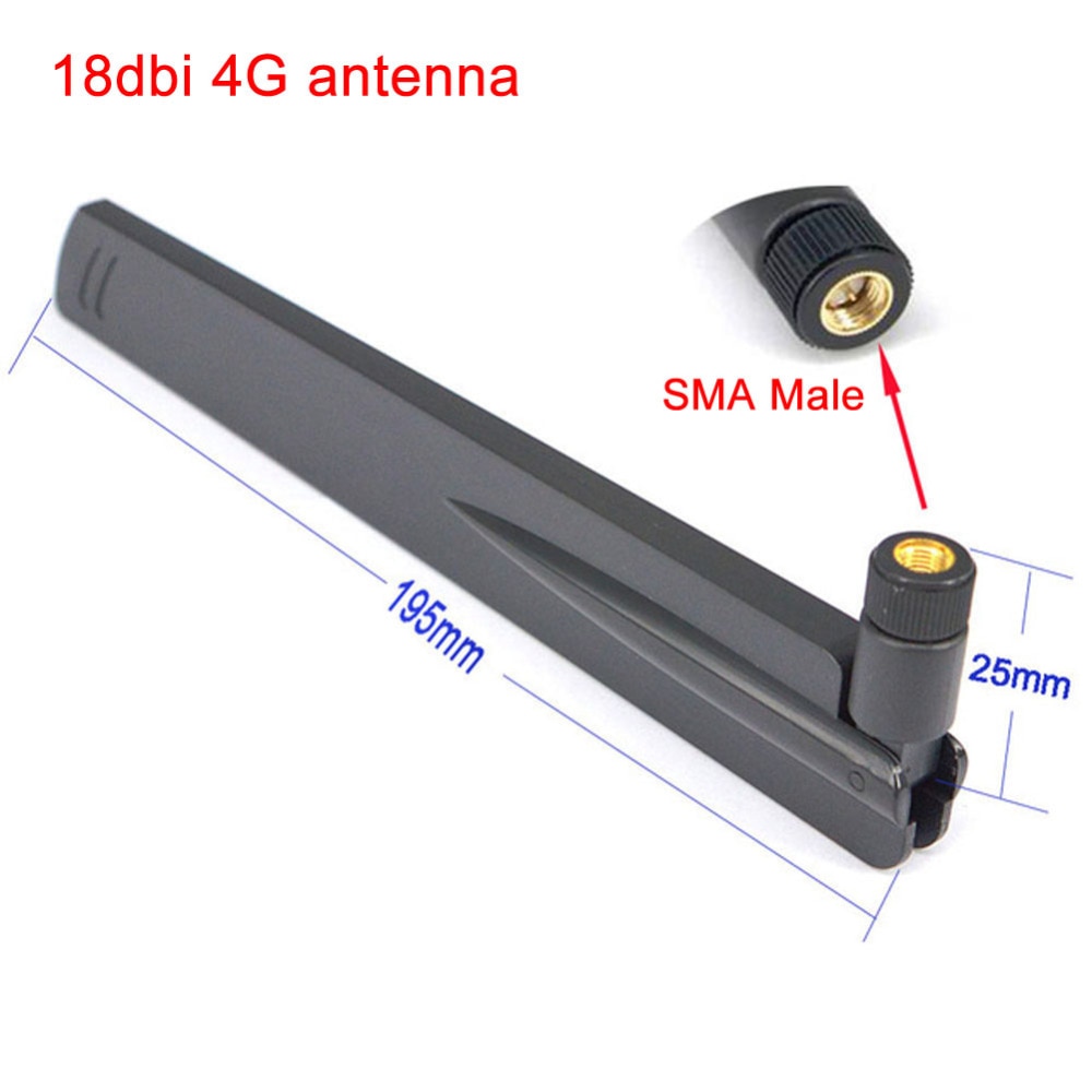 2.4 ghz 18 dbi Antenna Wireless WIFI Antenna SMA maschio Booster Universale Antenne Amplificatore WLAN Router Connettore