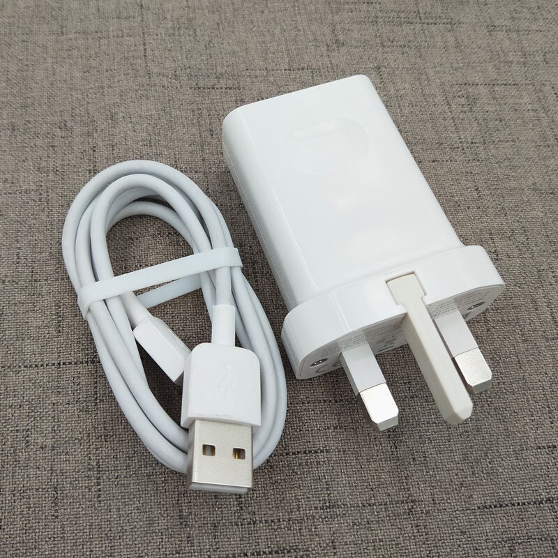 Huawei 9V 2A Usb Charger Qc 2.0 Quick Fast Charge Adapter Micro Usb Kabel Voor Mate 7 8 S 10 Lite Nova 3i P8 P10 Lite Honor 8x: UK add Cable
