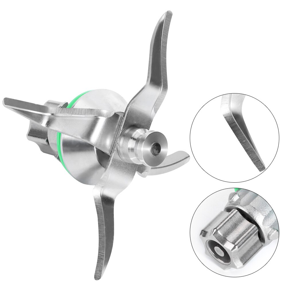 Food Grade Stainless Steel Blender Blade Replacement Accessories Fit for Vorwerk Thermomix TM5 Blender Parts