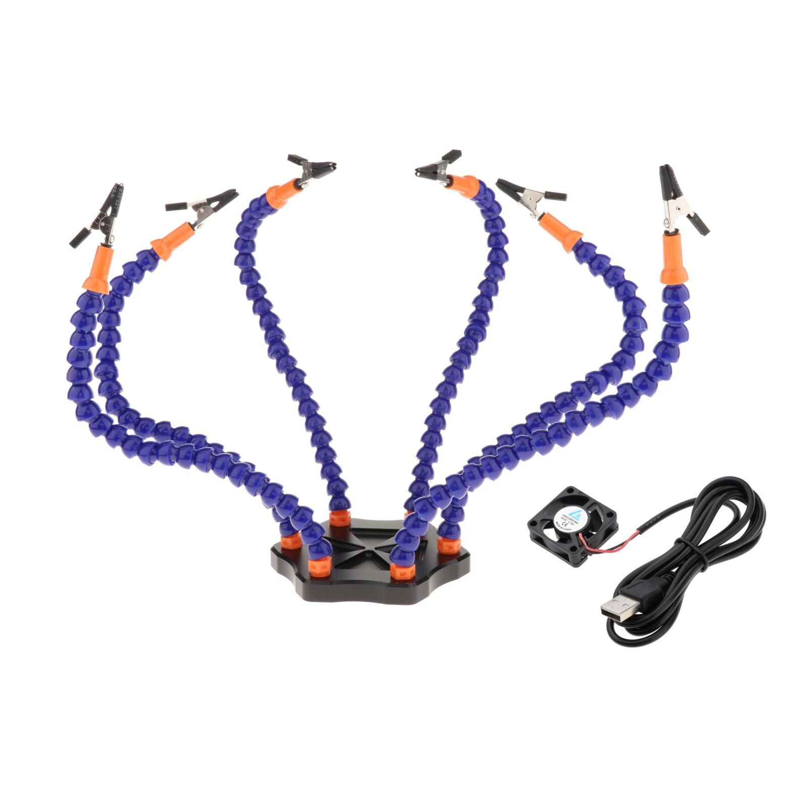 Solderen Station Helpende Handen Derde Hand 6 Flexibele Armen Stijl 2