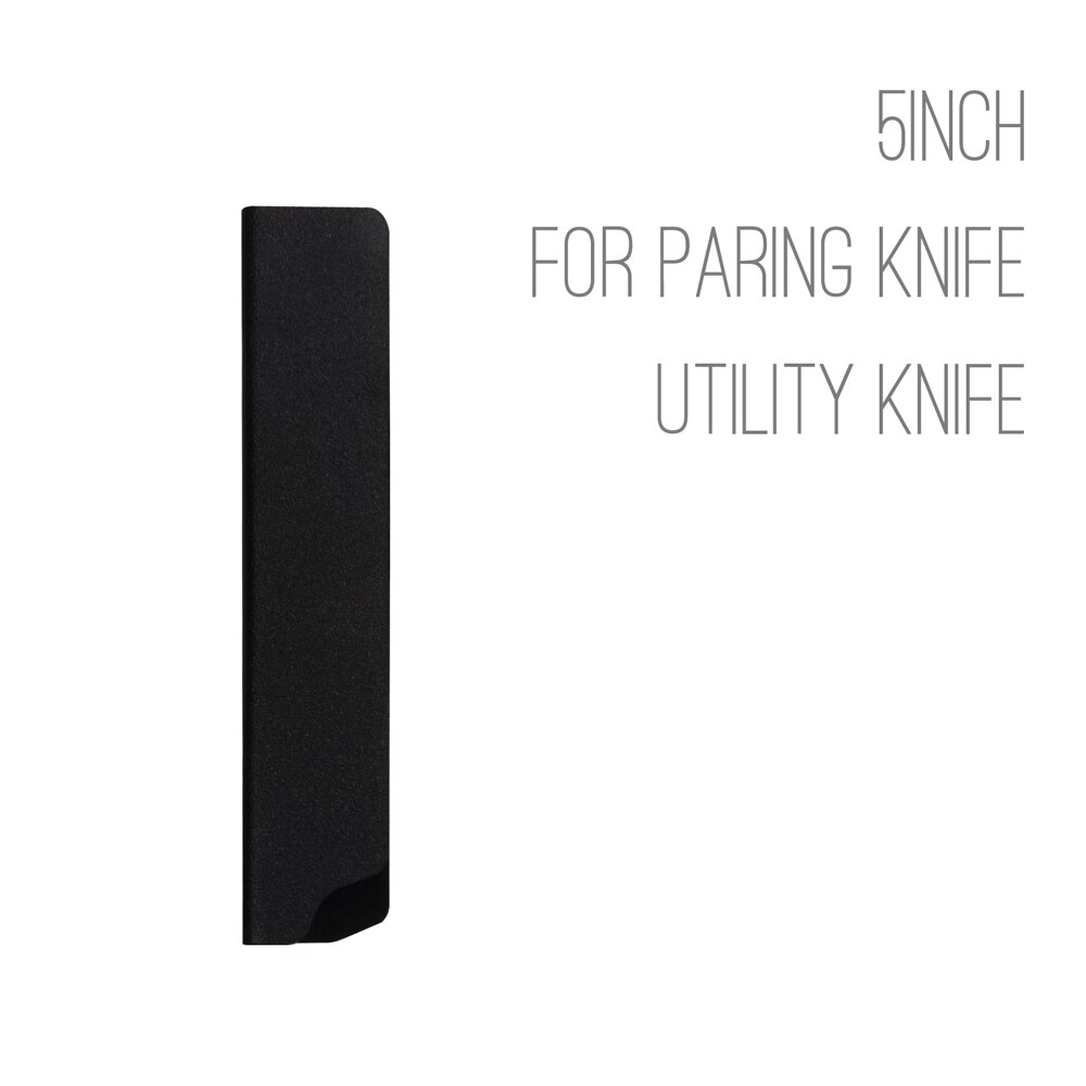 Universal chefs knivseggsskydd (220mm)  verktygsknivar fodral bladskydd pp lock med flanell: 5 tum