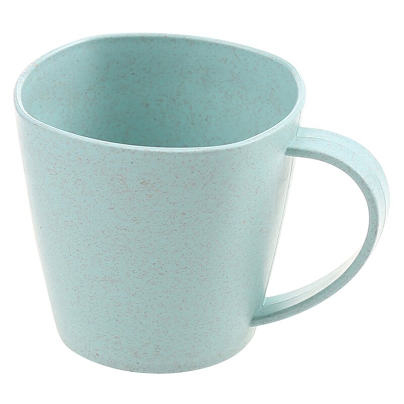Caneca de cerâmica reutilizável, xícara de plástico criativa para chá, café, leite, suco, limão, 301-400ml