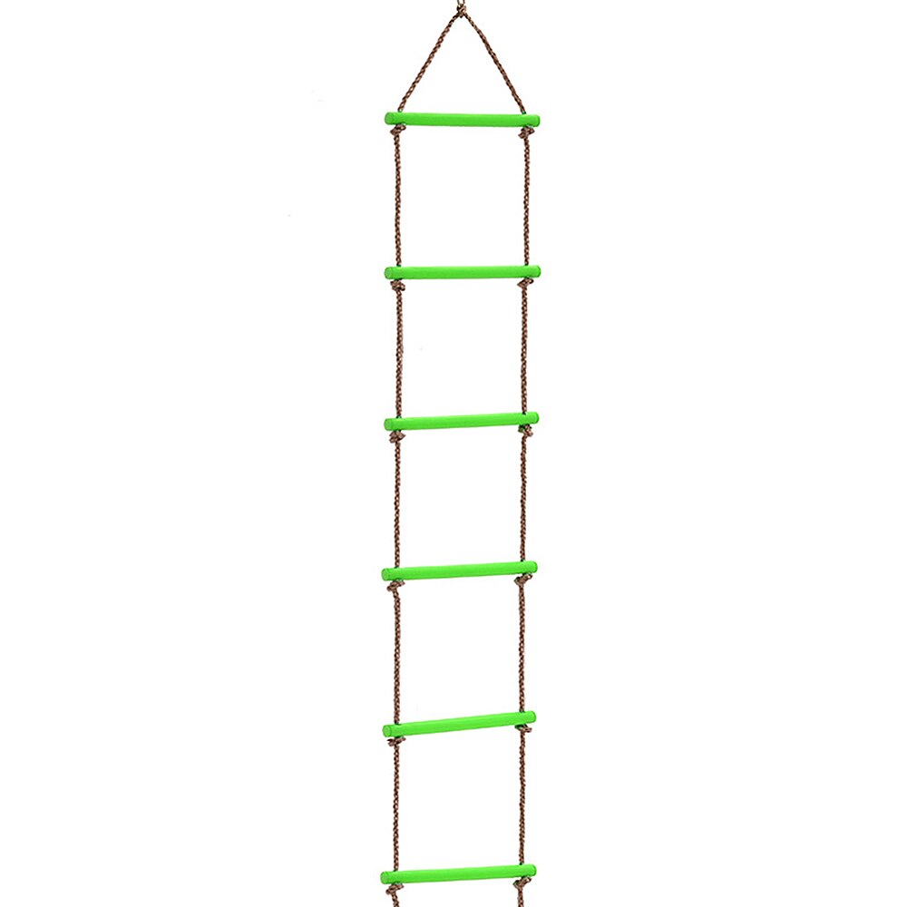 Binnen- en buitentouwklimladder voor kinderen, achtergrondspeelplaats, touwladder, grappige plastic lader, kinderen, kinderentertainment