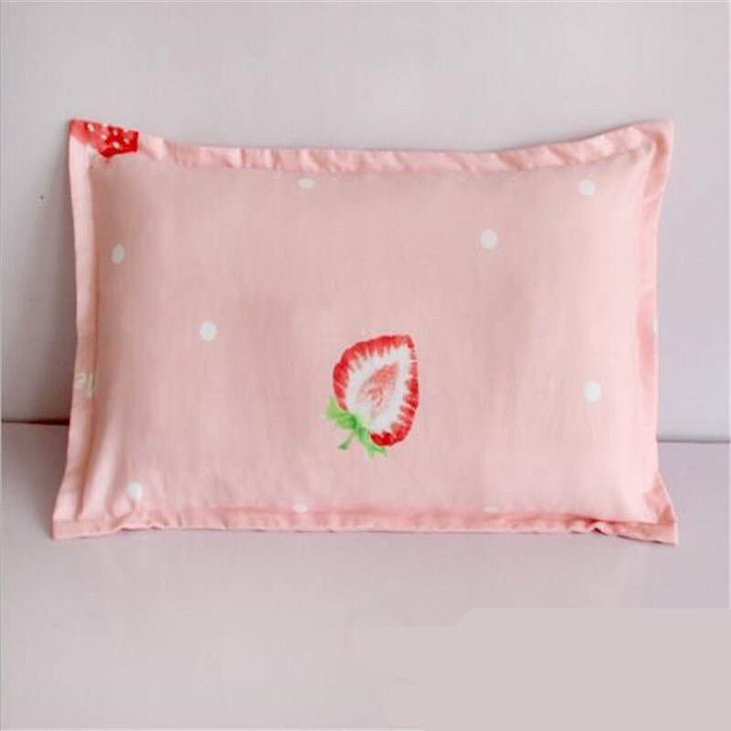 1 Stuk Baby Kussensloop 30X50Cm 100% Katoenen Baby Kussensloop Cartoon Beddengoed Vervangen Anti-Vuile Kussen gevallen Voor Kinderen Peuter