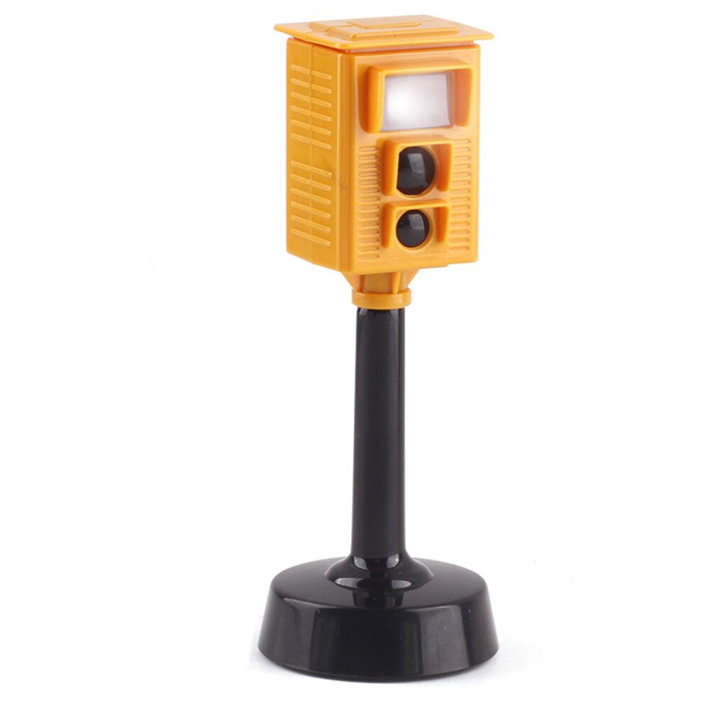 Mini Traffic Signs Light Speed Camera Model with Music LED Education Kids Toy Simulation Model Traffic Light Toy Ducation Toys: Camera Block