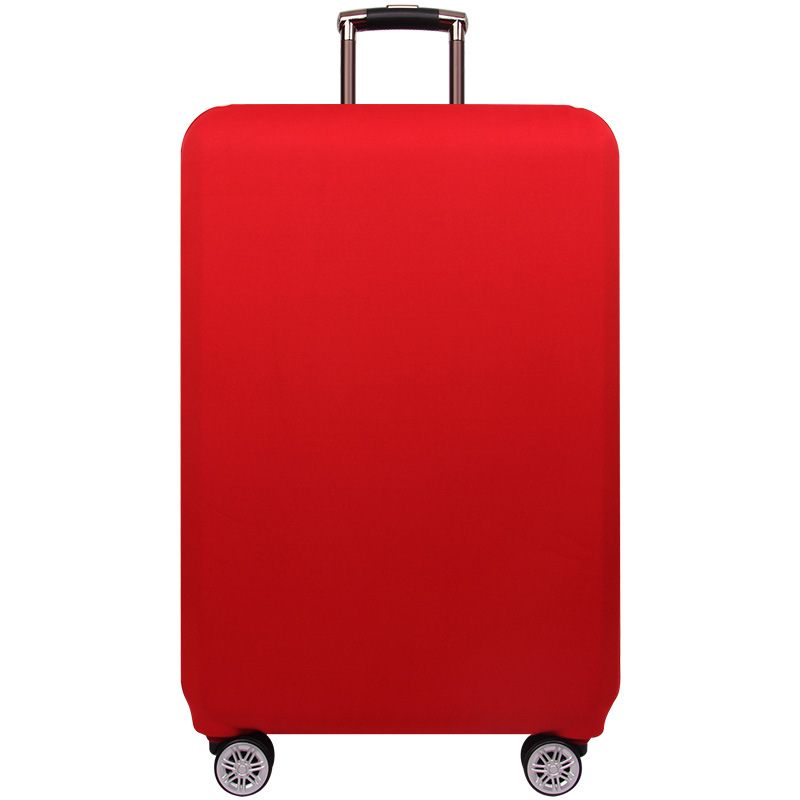 Bagagehoes Stretchstof Kofferbeschermer Bagage Stofhoes Geschikt voor 18-32 inch koffer Reisorganisator: S / green