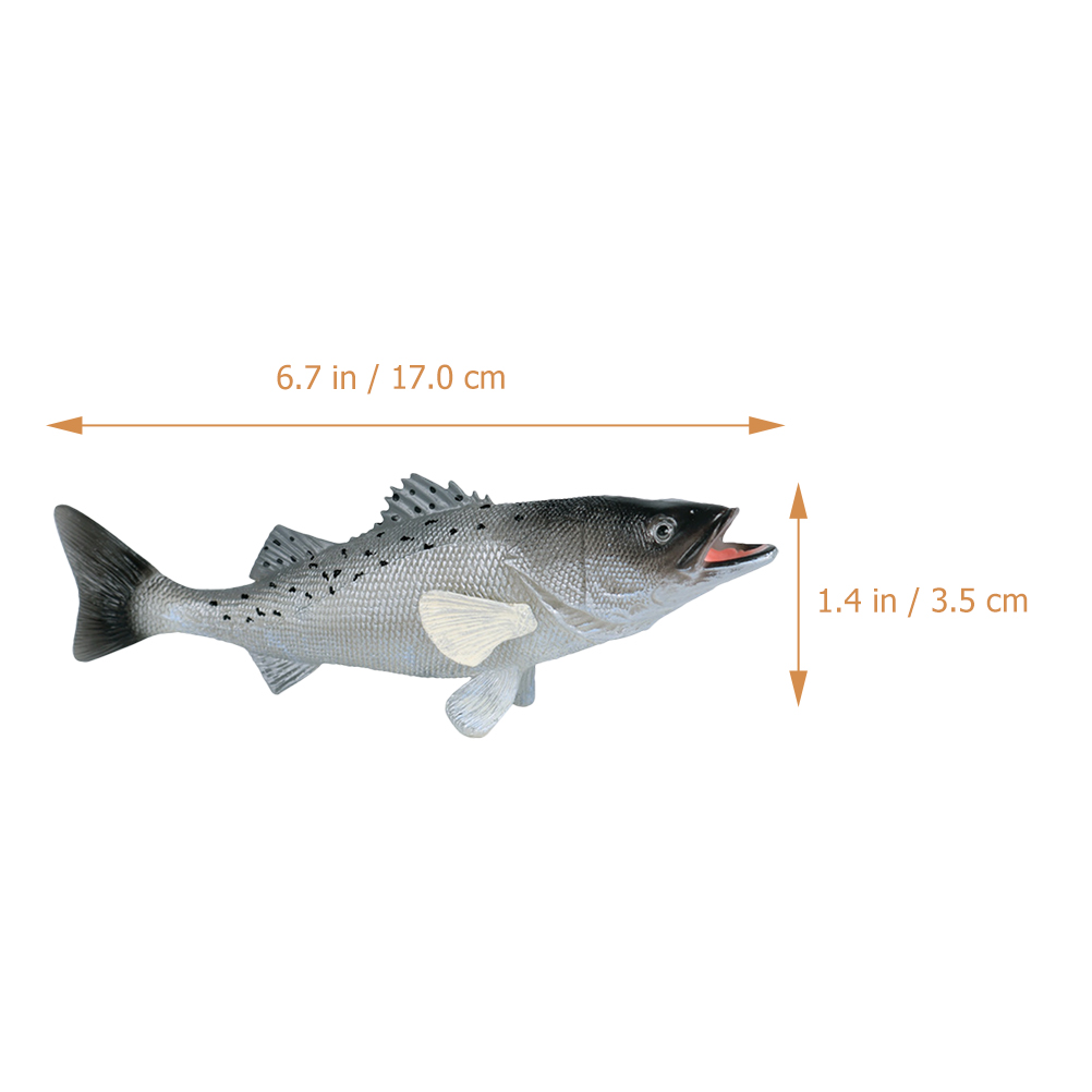 fish Model Imitation Fish Model Fish Adornment, Animal Model Simulated Fish Model for Child Office Home Kids