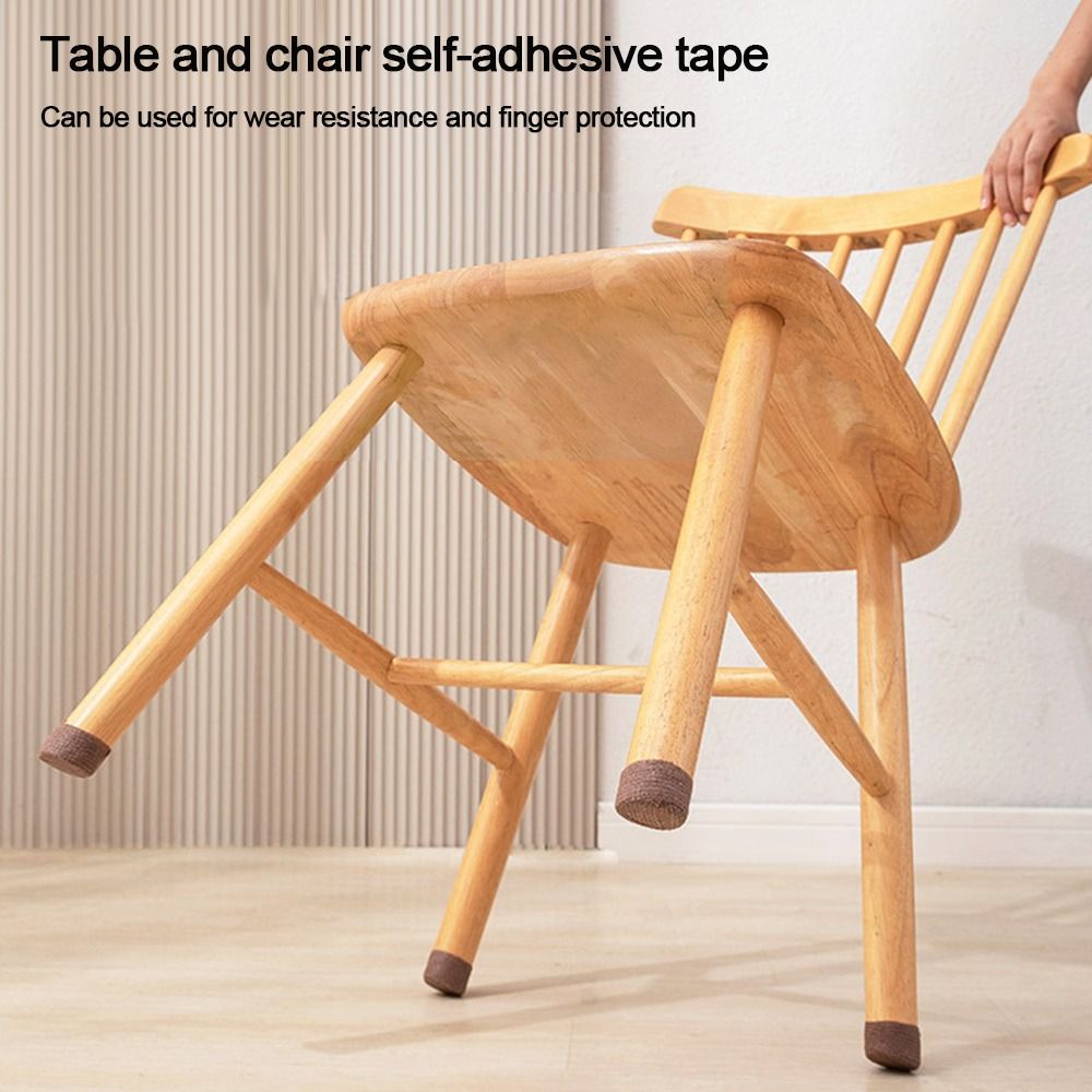 Zelfklevende Tafelbeenbescherming Vilt Voetbedekking Vloerbeschermhoes Stille Antislip Meubelpad Multifunctionele Tape