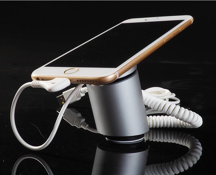 Cell Phone Security Anti-Theft Display Stand With Alarm And Charging Function For Mobile Phone Retail Store Exhibition