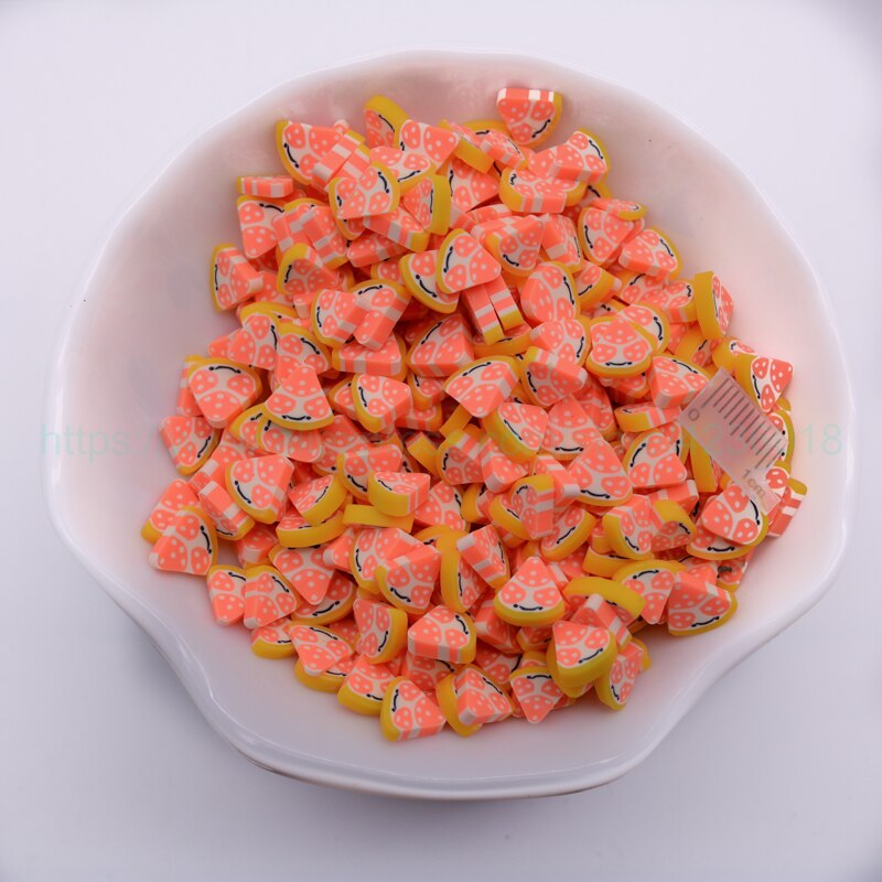 65g tamaño medio Fimo, rociadores de barro colorido para dulces para manualidades, DIY, decoración para scrapbook, relleno de barro cristalino