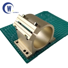 80MM CNC spindle fixture mounting bracket CNC spindle motor fixture 0.8KW 1.5KW milling cutter engraving machine spindle