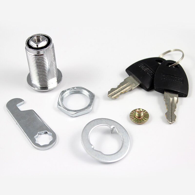 Naierdi Cam Cilinder Sloten Deur Kast Mailbox Hangslot Ladekast Doos Slot Met 2 Sleutels Voor Meubels Hardware 103 Serie