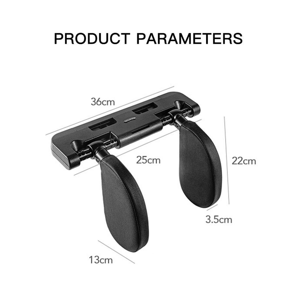 Auto Hoofdsteun Kussen Auto Reizen Nekkussen Slapen Seat Side Kussen Zachte En Verstelbare Csv