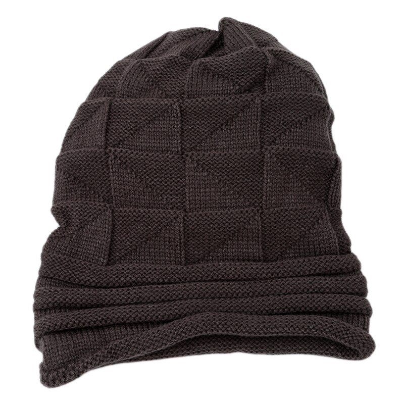 Efterår vinter cykelhuer hat unisex strikket skullies afslappet kasket ensfarvet unisex feminin gorro touca kasket