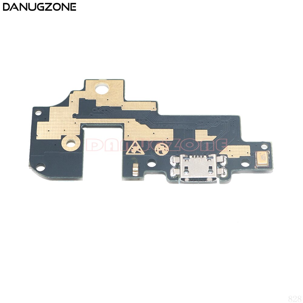 USB Bordo Carica Martinetti Dock Presa di Ricarica Porta Connettore del Cavo Flessibile Con Microfono Per ZTE Nubia M2 Lite NX573j