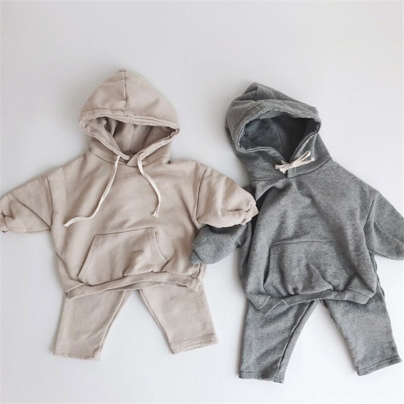 Meisjes Kleding Sport Set Hooded Top + Broek Outfits Herfst Baby Boy Casual Kleding Kid Hoodies Sets Kinderen kleding