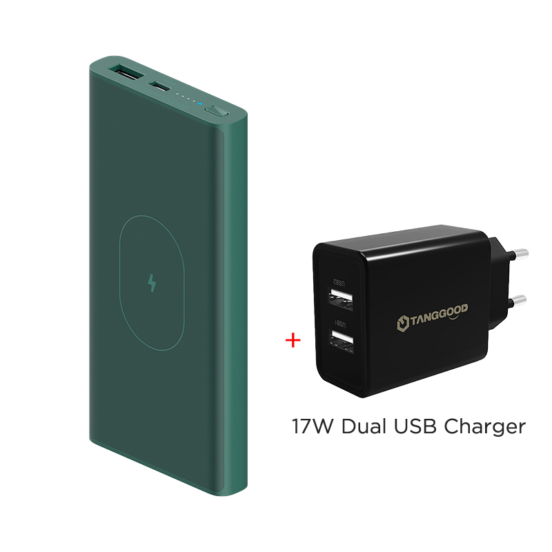 Xiaomi – batterie externe sans fil ZMI WPB01, 10000mAh, 10W Max, charge sans fil, 22.5W, USB C, sortie USB A Max