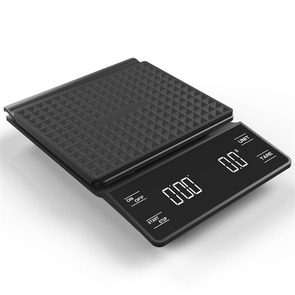 Usb-frakt smart kaffevekt elektronisk kjøkkenvekt smart digital elektronisk vekt presisjon husholdningsmatvekt 3kg/0.1g