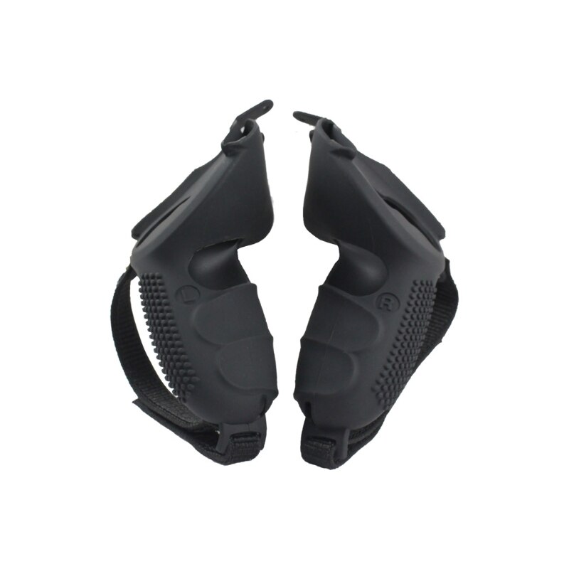3in1 Touch Controller Silicone Grip Ring Cover+Adjustable Hand Strap +Thumb for oculus Quest 2 VR Protective