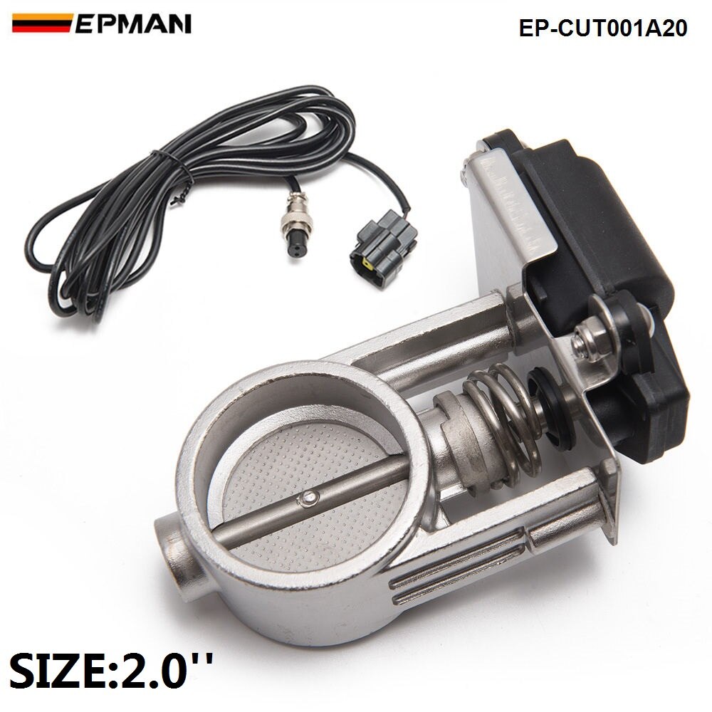 2 "/2.25"/2.5 "/2.75"/3 "Elektrische Uitlaat Uitgesneden Klep Voor uitlaat Catback Downpipe TK-CUT001A25: size 2.0 inch