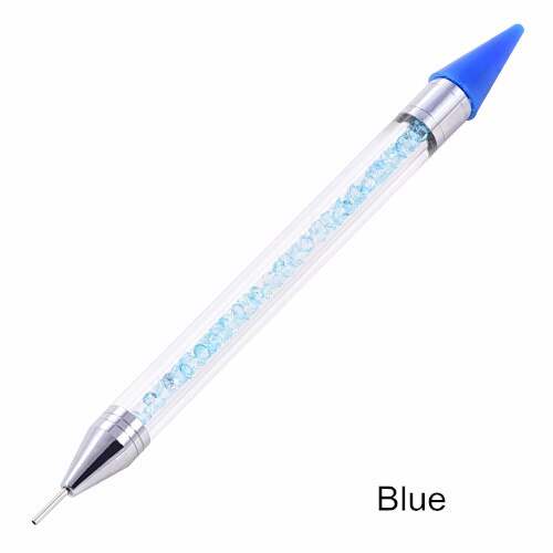 Crystal Pick Up Pencil Flatback Rhinestones Picking Up Tools DIY Beads Studs Picker Clothes Diamond Picker B1145: Blue
