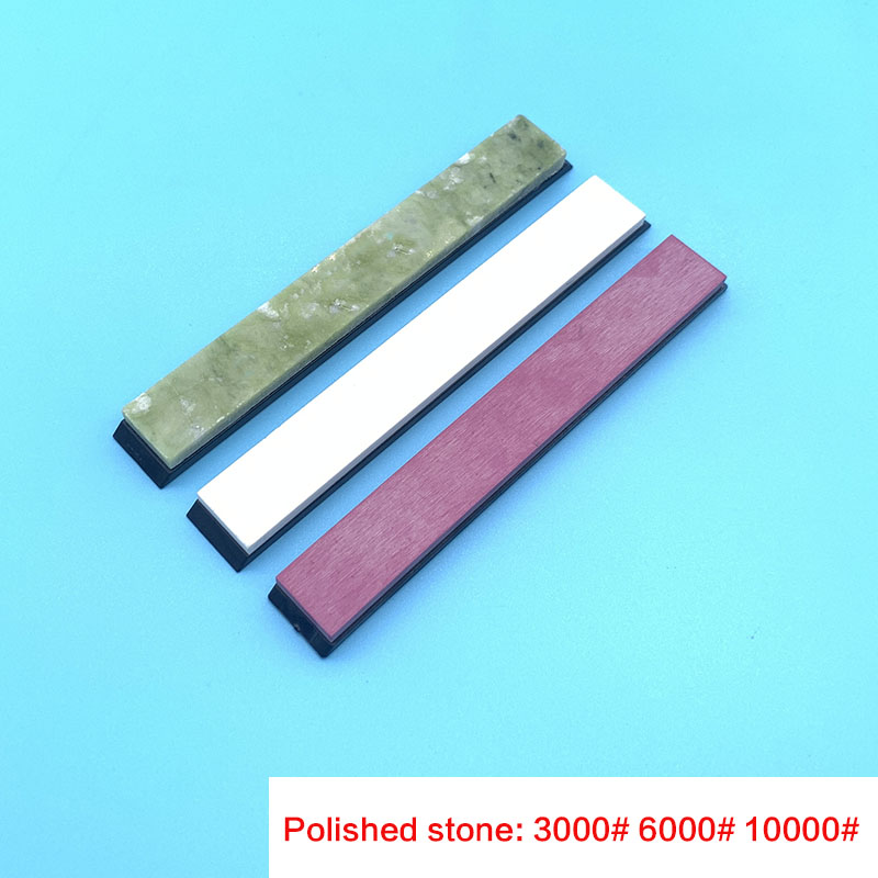ruixin pro knife sharpener whetstone sharpening Stone 4Pcs 120 320 600 1500 oil Stone honing stones: Polishing set