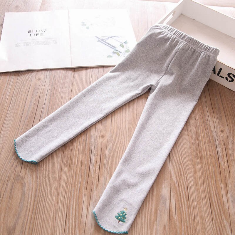 2022spring Tree Knit Legging for Girls Wholesale: Gray