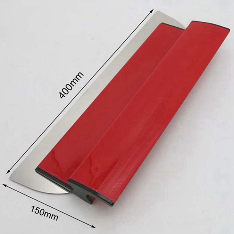 2PCS Plasterboard Trowel, Cement and Concrete Wallboard Plastering Tool, Trimming Spatula Tool