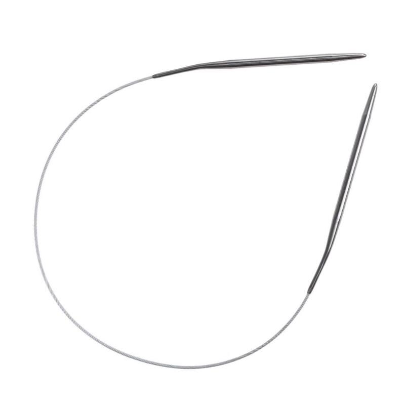 11pcs Stainless Steel Circular Knitting Needles Circular Needles for Knitting Crochet Weaving Pins Needlework Needles