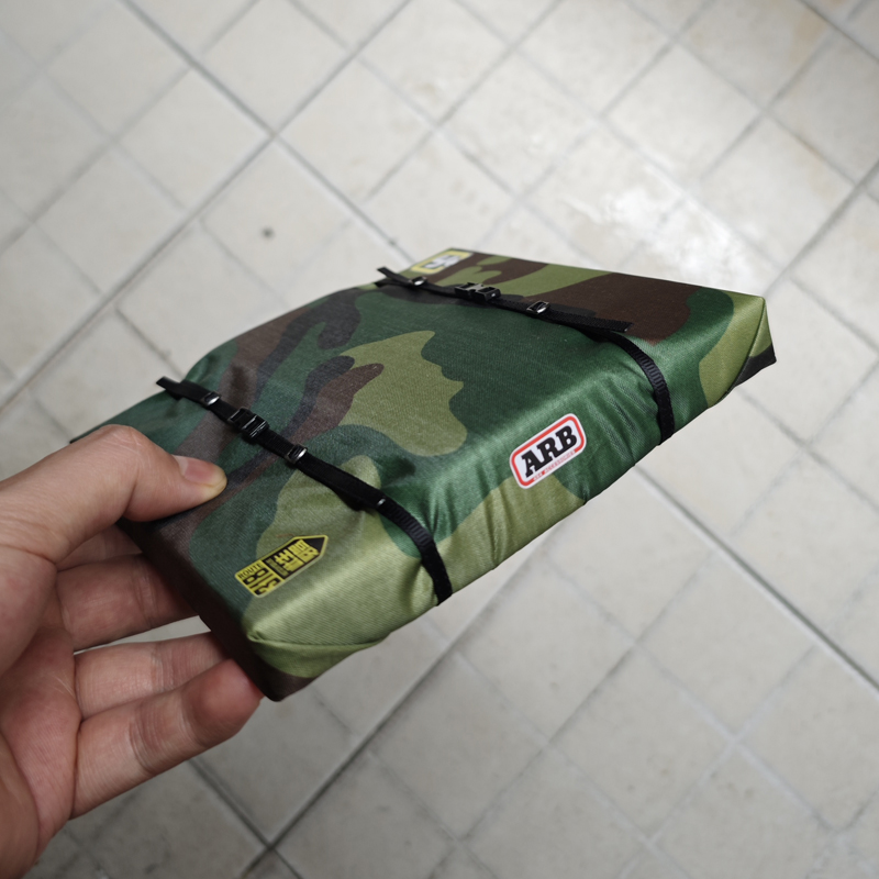 Gesimuleerde Daktent Tas Waterbestendig Tent Versieren voor 1/10 RC Crawler Auto AXIALE SCX10 Traxxas TRX4 Defender Bronco RC4WD Onderdelen: Rood