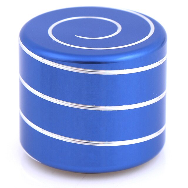 Vortecon – jouets de bureau cinétiques en alliage d&#39;aluminium, décompression, hypnosie, gyroscope rotatif, jouet pour enfants, ,: Blue