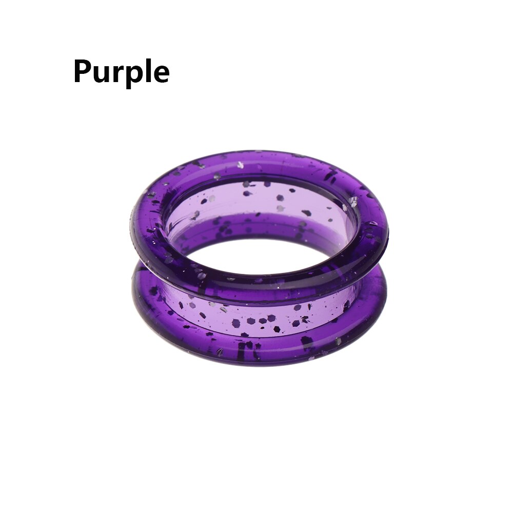 2 Stuks Professionele Kleurrijke Siliconen Ring Voor Pet Grooming Schaar Fit Voor Hond Kat Haar Blikscharen Haar Snijden Accessoire: Purple