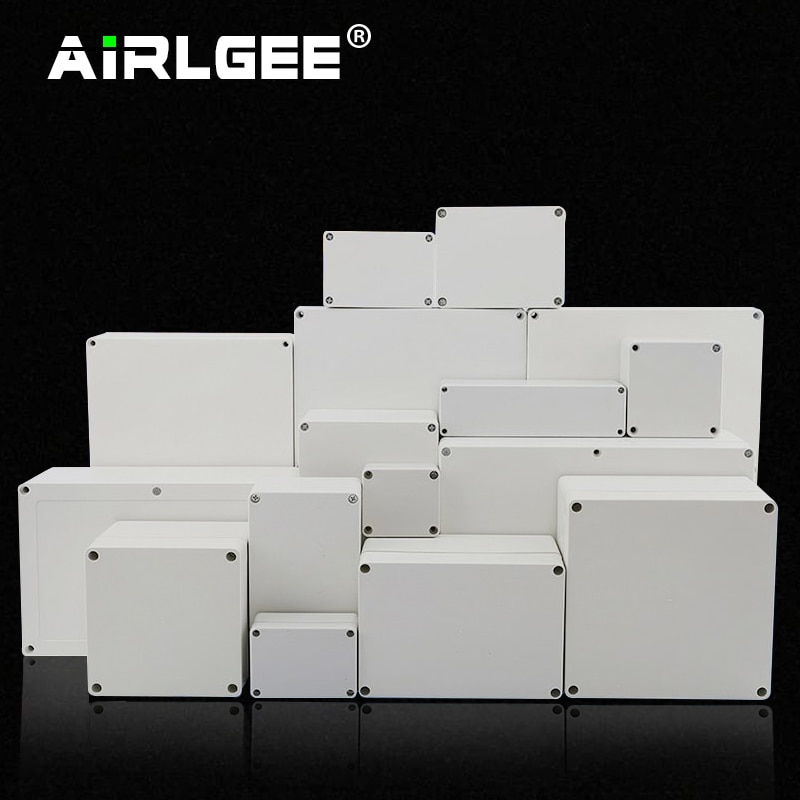 Economy F Series DIY Outdoor Monitoring power box Electrical Enclosure Case ABS Plastic Waterproof Sealed Junction Wire Box