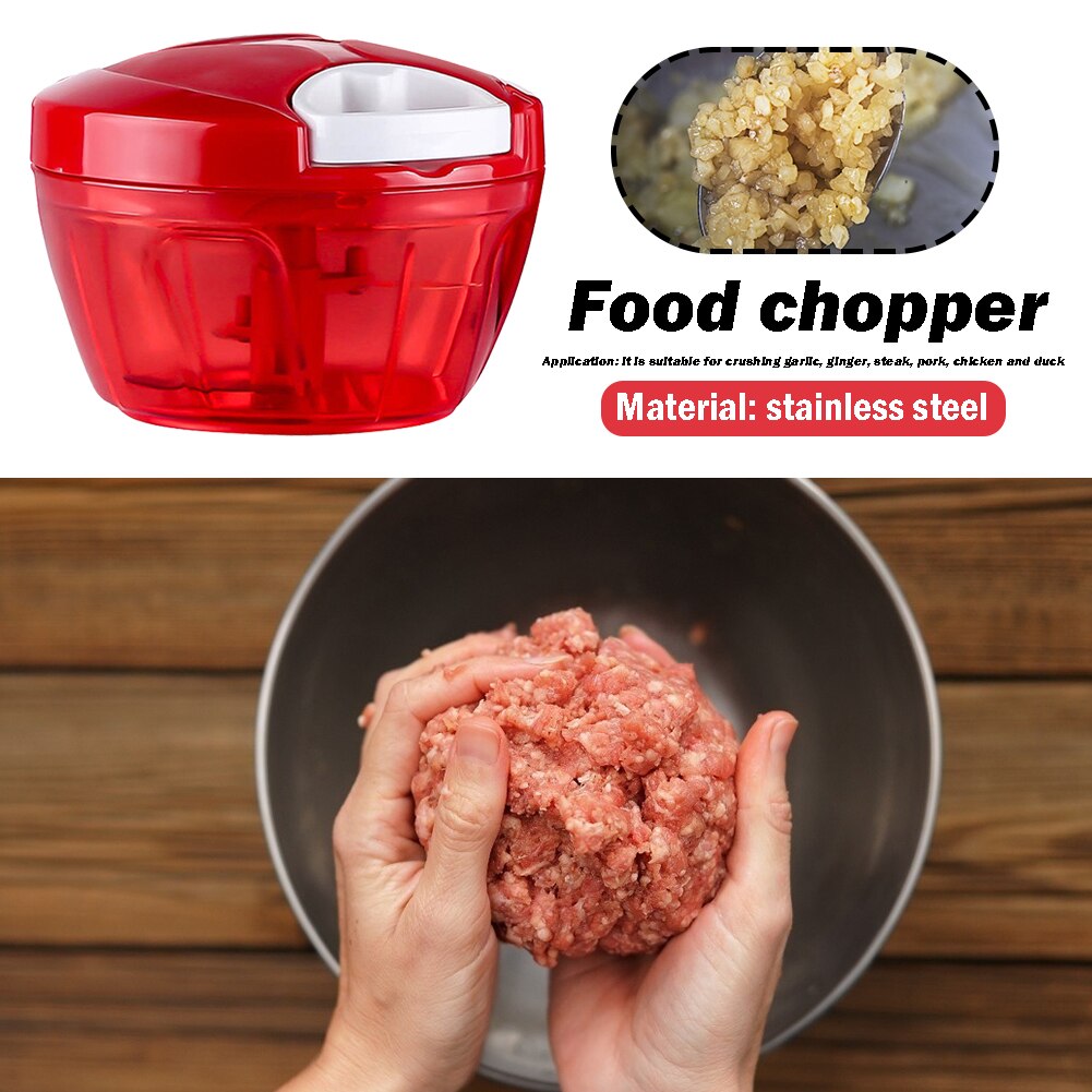 Manual Food Shredder Meat Grinder Vegetables Onions Chopper Kitchen Tools