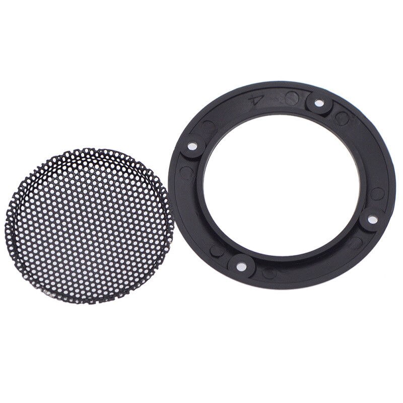 1 Paar 3 Inch Speaker Grille Cover Luidspreker Beschermende Mesh Cover Decoratie Cirkel Luidspreker Accessoires