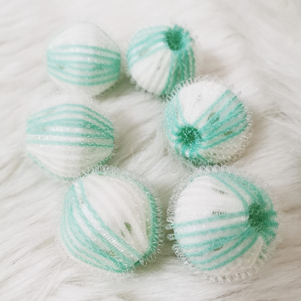Nylon Dog Hair Remover Dryer Balls Washer Dryer Balls For Washing Machine Home Bathroom Laundry Dryer Balls Household Supplies