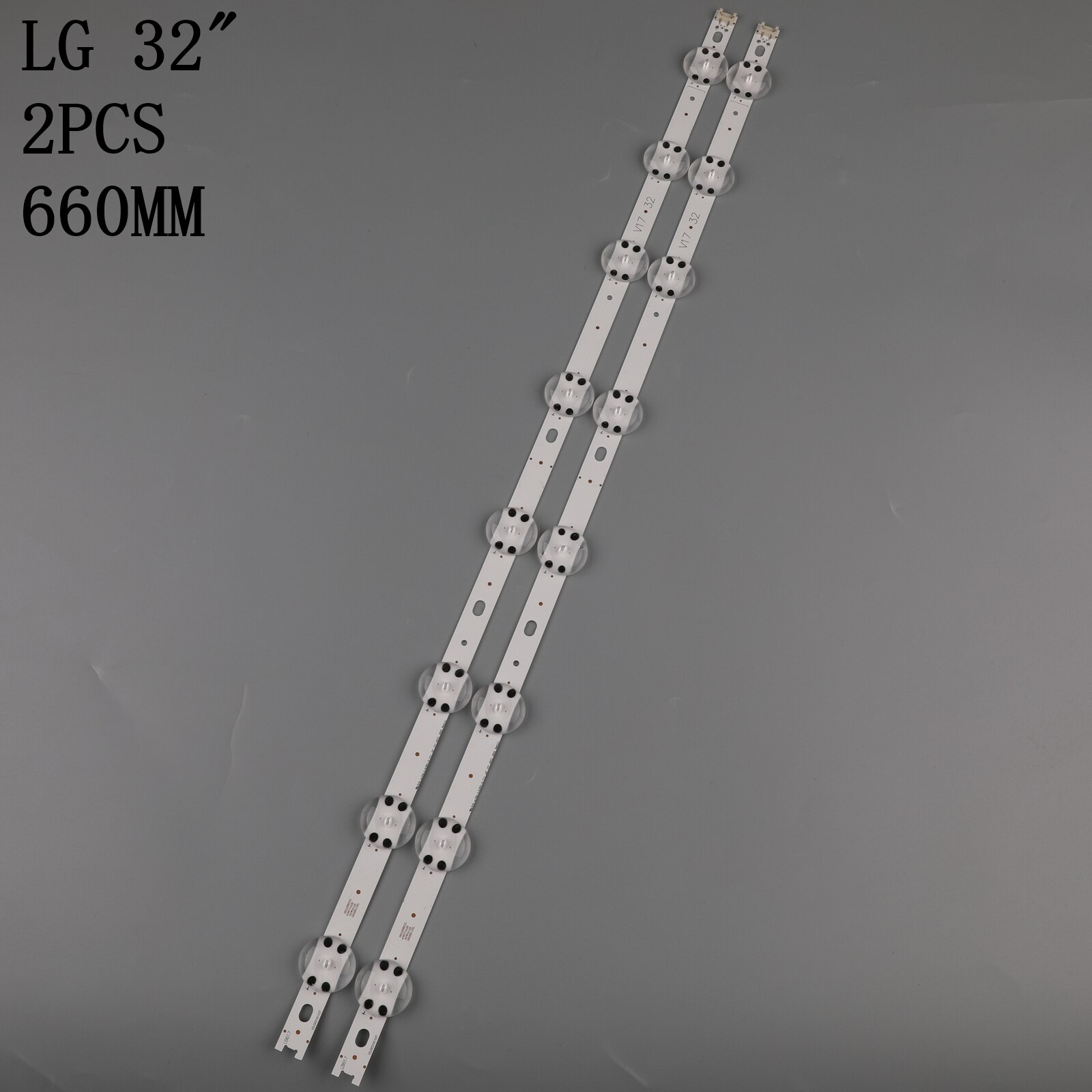 Led Strip 8Leds Voor Lg 32 "Tv 6916L-2855B 32 V17 8LED 2855A Rev0.0 32LJ510U-ZA 32LJ510V HC320DXN-ABSL1-2143 LC320DXE (fk)(A2)