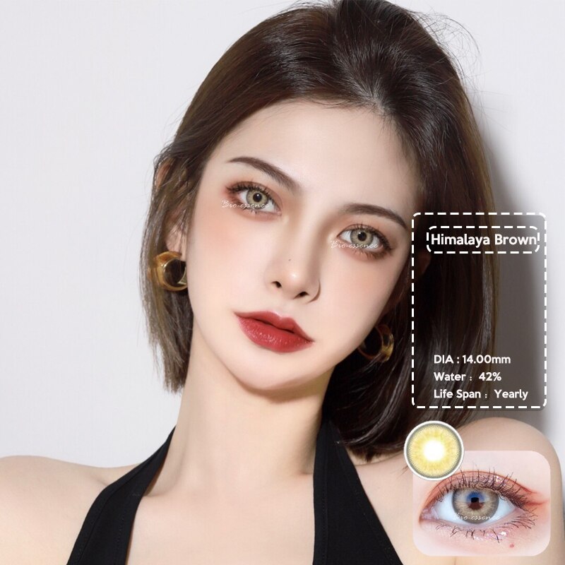 Colored Eyes Lenses for Pupil Color Change Yeayly Use Blue Gray
