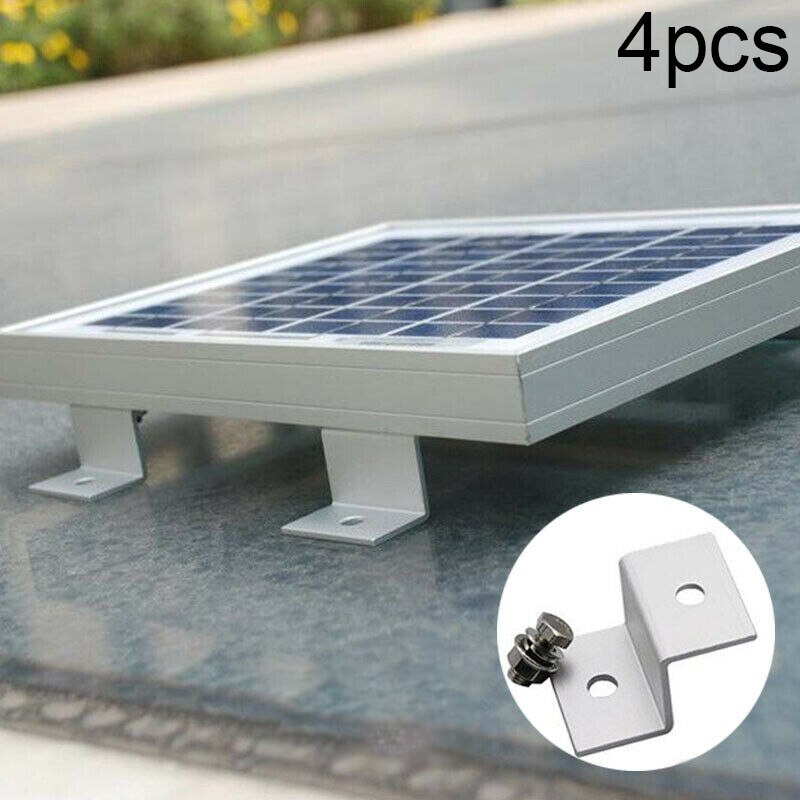 Panel Solar Z Bracket Mounts Energy Battery Aluminum Alloy Supplies Wall