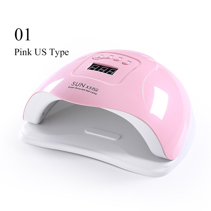 72w negle uv lampe nail art tørretumbler 30s/60s/99s negle uv gel til hærdning af al gel neglelak 36 lysdioder uv lamp cure gellack manicuring: Pink-us type