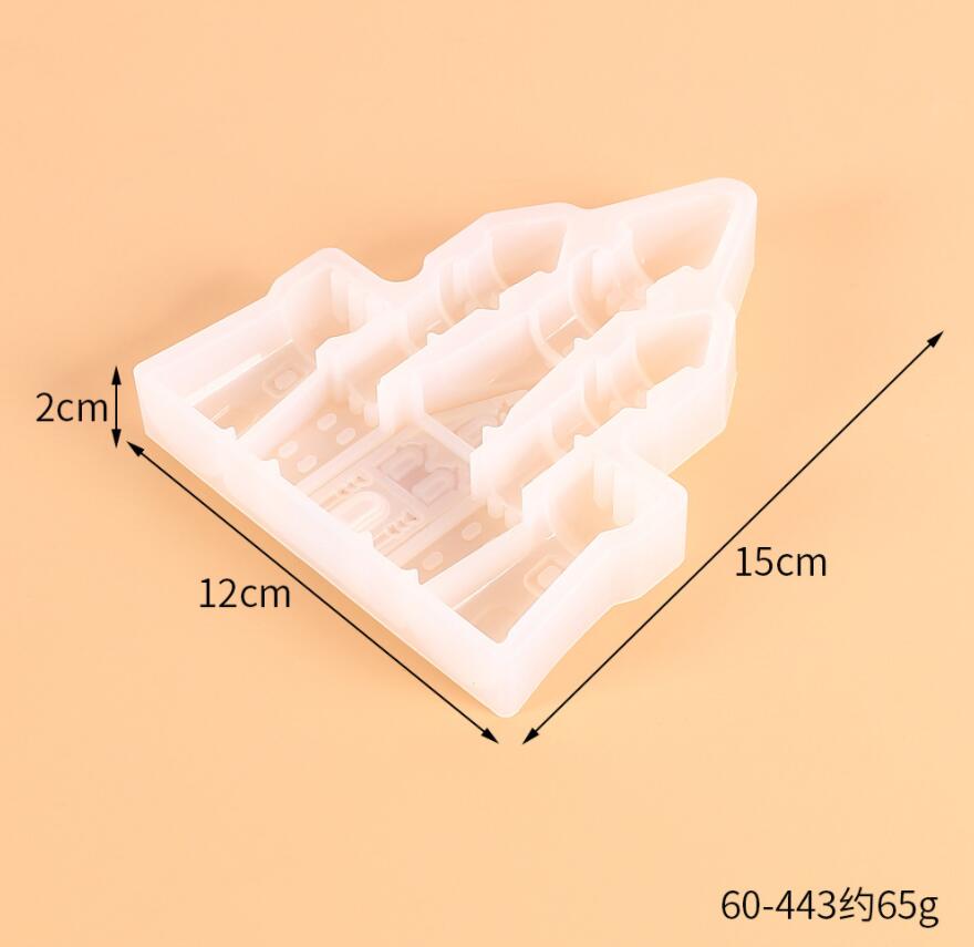 Castle Epoxy Silicone Mould For Molds Resin Jewelry For Jewelry Making Tools DIY Craft