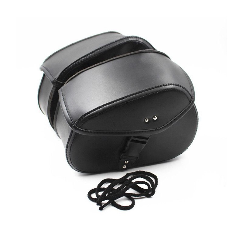 Motorcycle Waterproof Bag Motorcycle Saddle Bags Pu Leather Motorbike Side Tool Bag Out Door Luggage for Sportster XL 883 1200: C pair