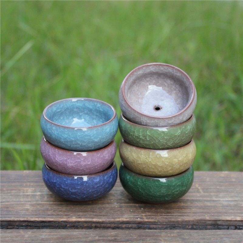 Minimacetas decorativas de cerámica para jardín, macetas para plantas, plantas, decoración de escritorio, Maceteros