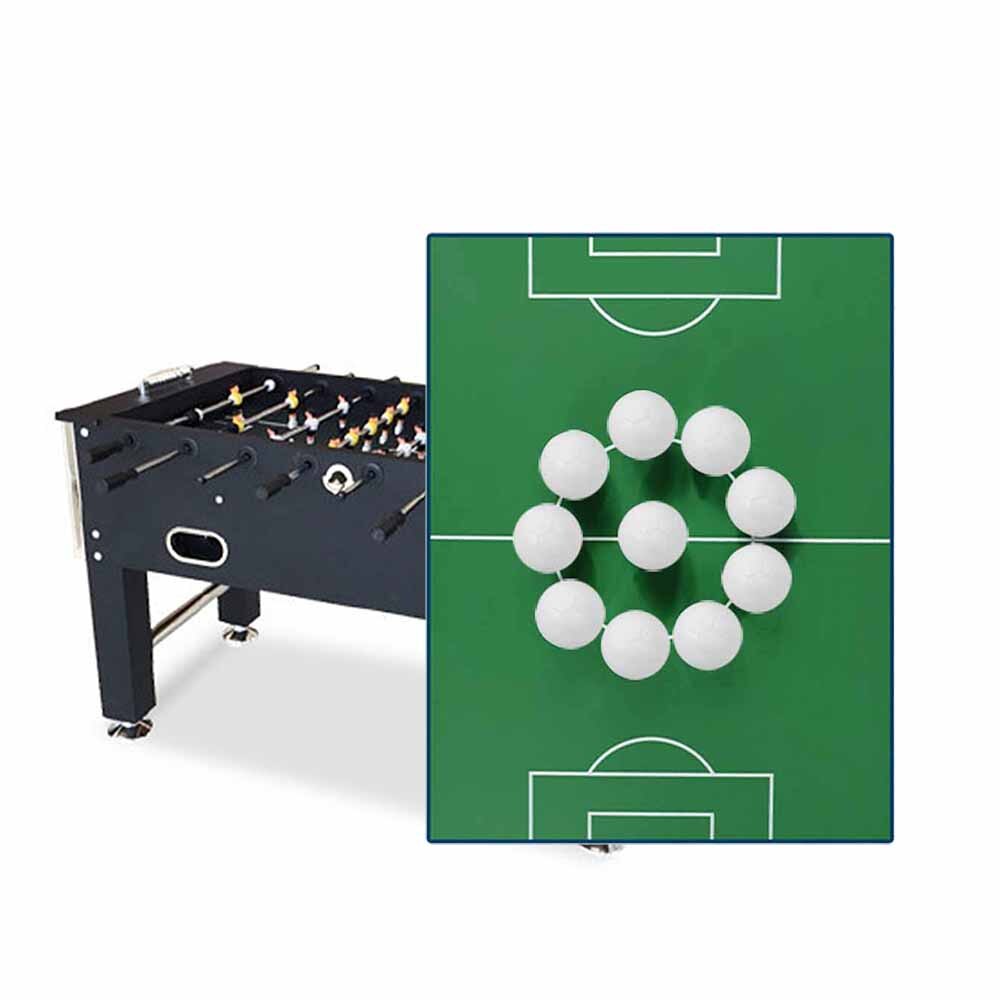 Magideal 12 stk. 32mm hvide fodboldbord fodboldfodboldbolde fussballbold