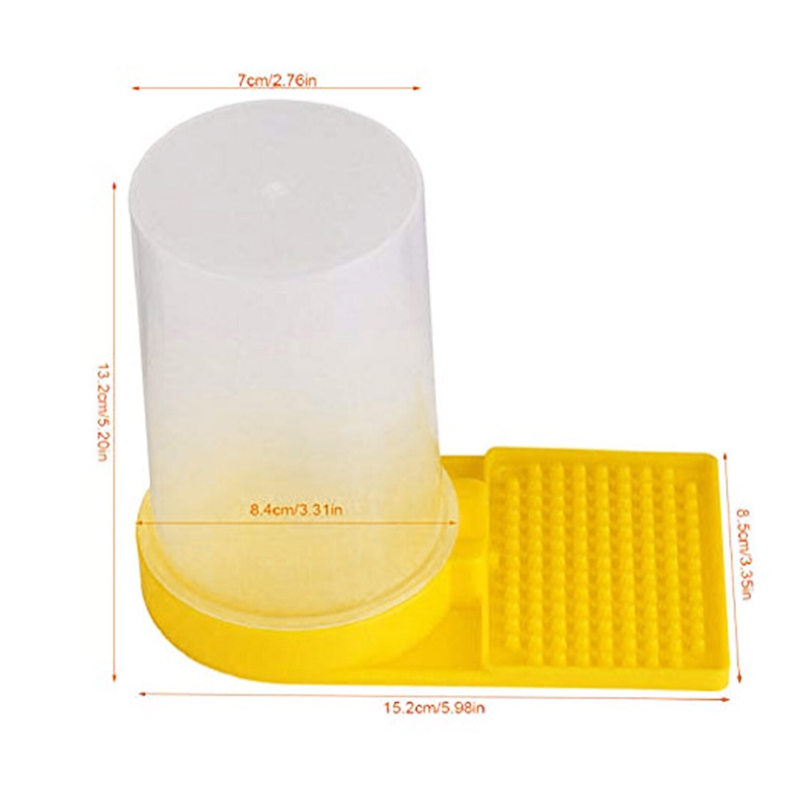 SALES！！ 2Pcs Bee Water Feeder Beehive Beekeeping Drinking Dispenser Honey Feeding Bowl