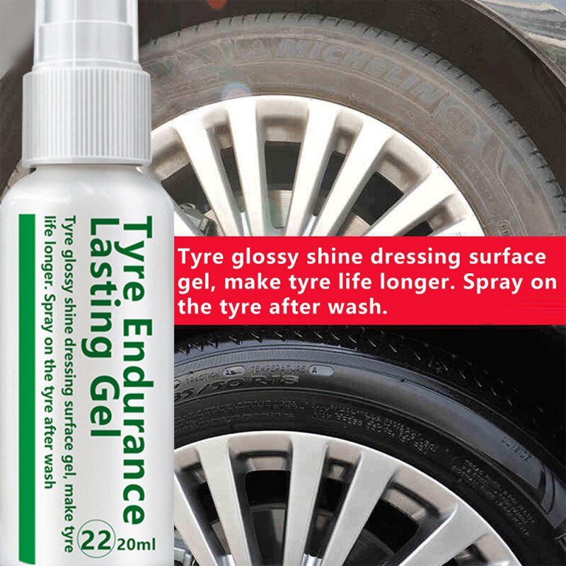 20ml bildæk glans voks renoveringsmiddel renere belægning beskyttelse pleje af maling