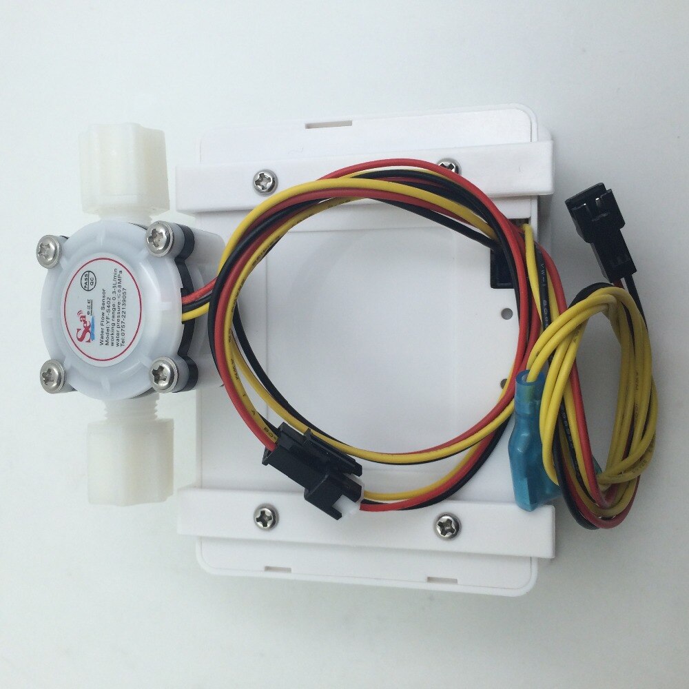Flow meter water gauge flowmeter caudalimetro counter flow indicator sensor flow sensor with LCD flow meter 3-24V 0.3-6L/min