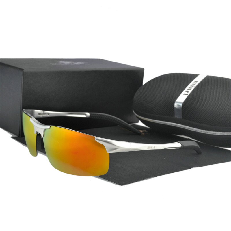 Männer Aluminium Magnesium Sonnenbrille Polarisierte UV400 Sonnenbrille Neue Männliche Brillen Sonnenbrillen Für Männer FML