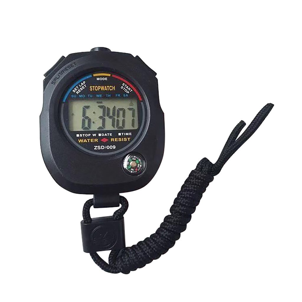 HIINST Multifunctional Electronic Stopwatch Running Stopwatch Timer Sports Stopwatch Stopwatch Sports Timer Fitness Equipment