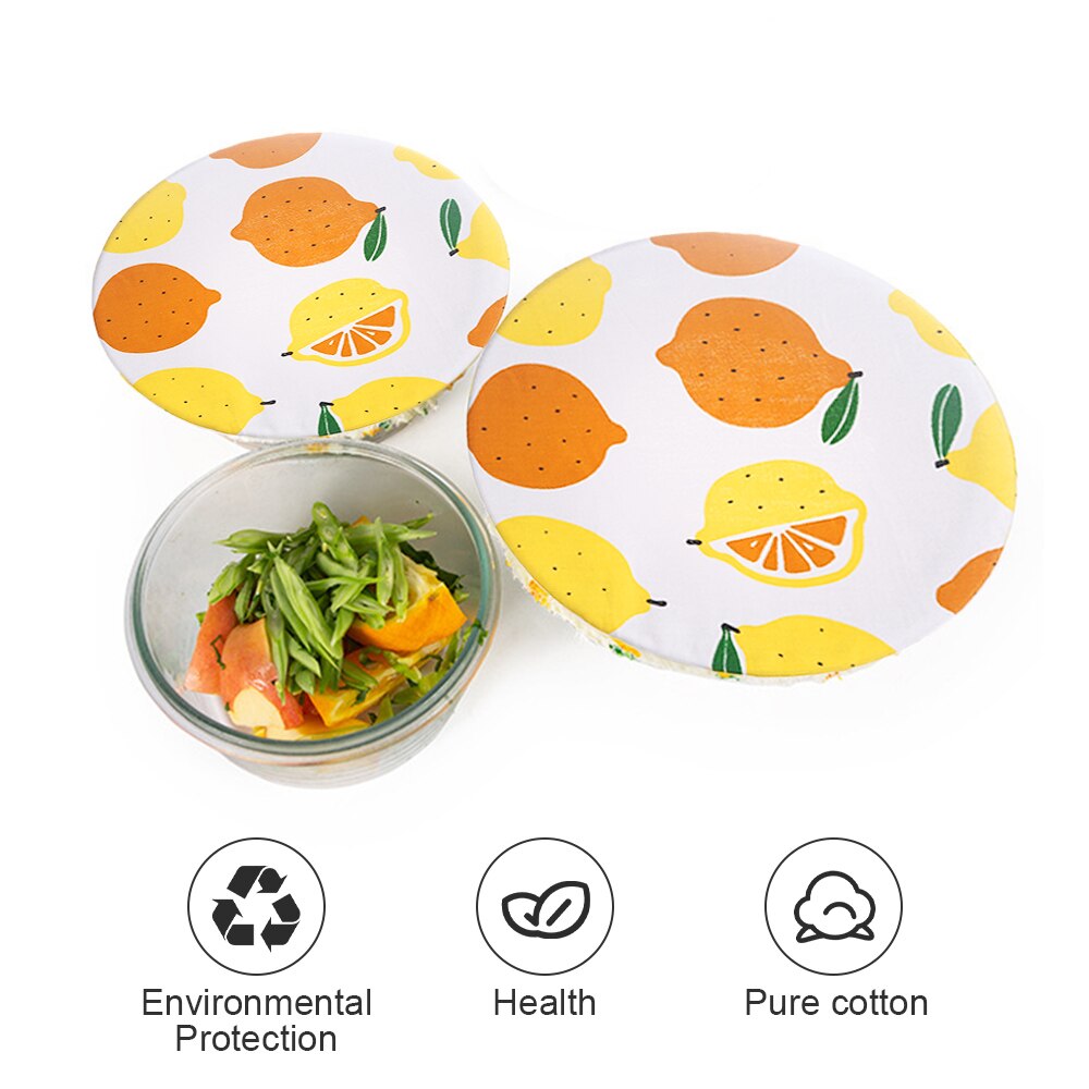 3pcs Elastic Band Stretch Lids Set Multi Sizes Cups Bowl Pot Lid Cover Pan Cooking Food Fresh Keeping Cover Kitchen Accessories